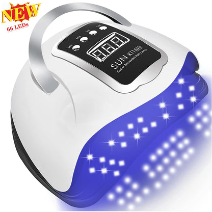 Nail Polish Kit Acrylic Nail Kit Poly Nail Gel Set with Nail Lamp Nails Extension Glitter Gel UV Building Gel Manicure Tools Set