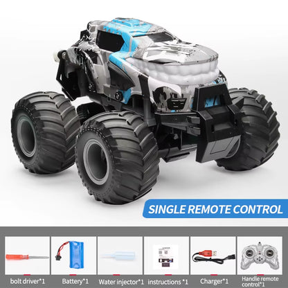 360 Degrees Rotary Dual RC Cars Toys for Boys High Speed Rocking Spray Off-Road Stunt Dance Electric Vehicle Kids Gift