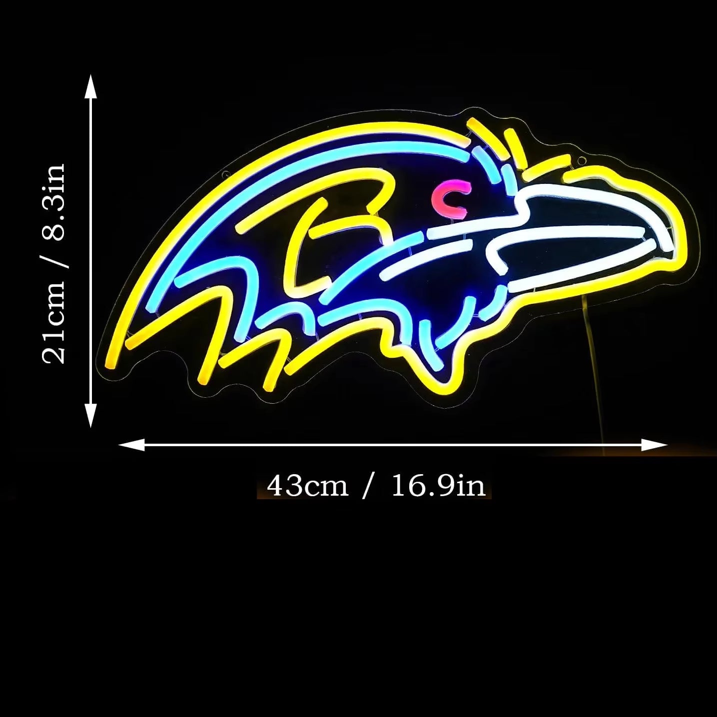 Eagle Neon Sign LED Neon Light Sign USB Powered for Bedroom Bar Party Wall Decor Gift