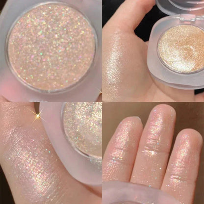Diamond Glitter Mashed Potatoes Highlighter Diamond Highlighter Makeup Gel Face and Body Brighten Glitter Natural Contour Makeup