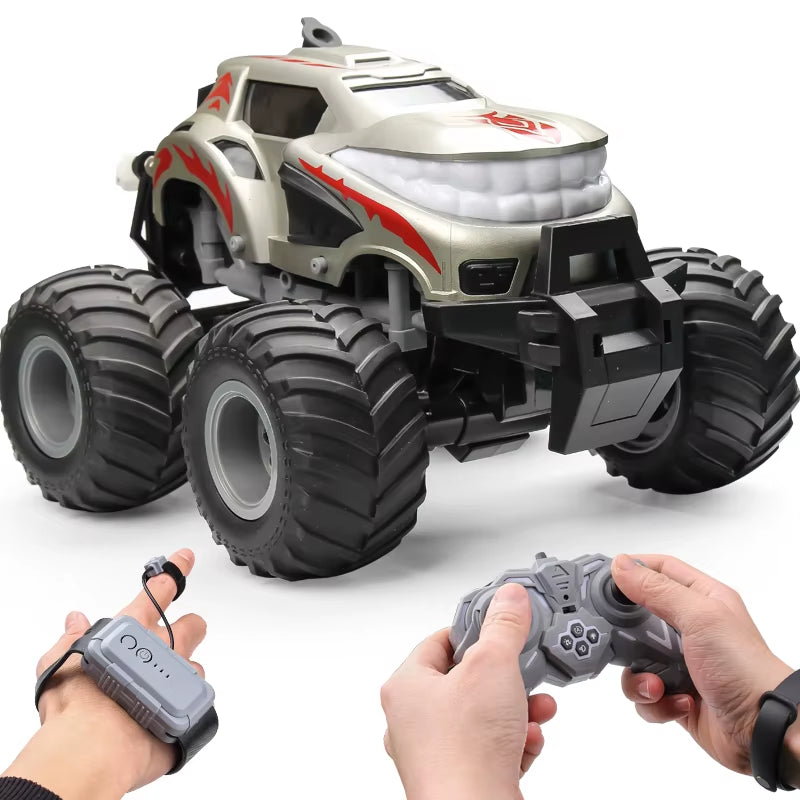 360 Degrees Rotary Dual RC Cars Toys for Boys High Speed Rocking Spray Off-Road Stunt Dance Electric Vehicle Kids Gift