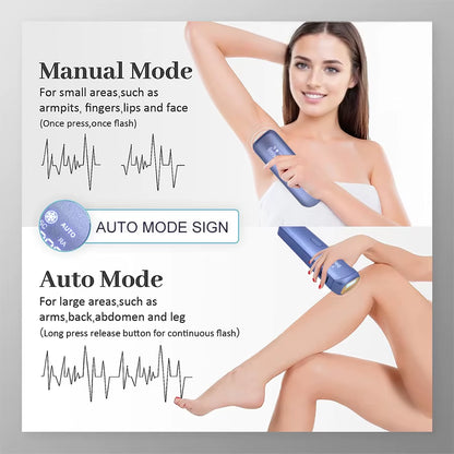 3In1 Portable Laser Hair Removal for Women Cooling Rejuvenation Acne Remove Permanent Bikini Trimmer Free Shipping IPL Epfilator
