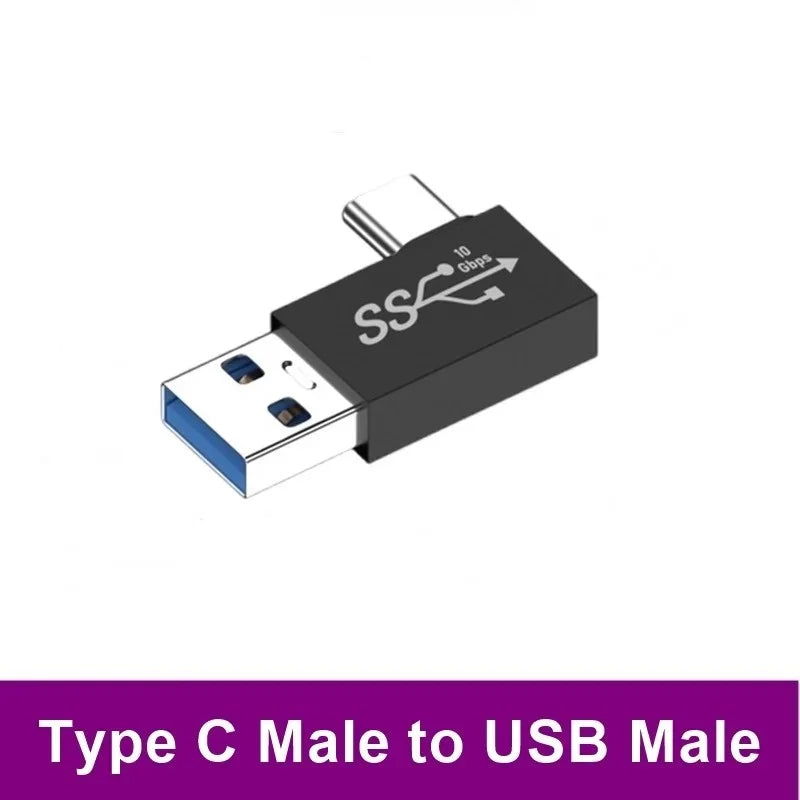 Universal USB 3.0 OTG Type C Adapter USB C Male to USB-A Male Female Converter for Macbook Huawei Samsung Xiaomi Ipad Connector