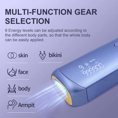 3In1 Portable Laser Hair Removal for Women Cooling Rejuvenation Acne Remove Permanent Bikini Trimmer Free Shipping IPL Epfilator