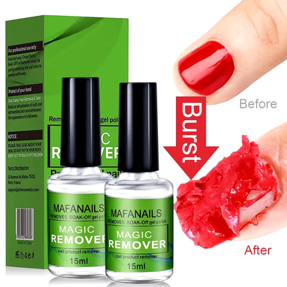 15Ml Magic Remover Nail Gel Polish Remover UV Gel Polish Fast Remove Semi Permanent Varnish Polish Cancel Glue 15&Ml