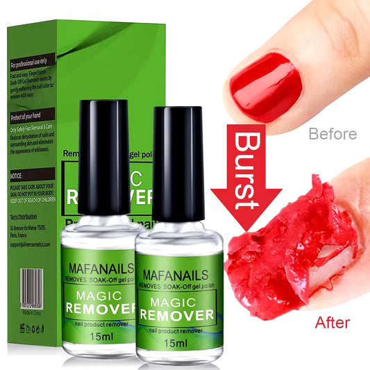 15Ml Magic Remover Nail Gel Polish Remover UV Gel Polish Fast Remove Semi Permanent Varnish Polish Cancel Glue 15&Ml